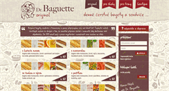 Desktop Screenshot of drbaguette.cz